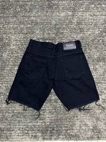 Men Shorts - 黑色 - 查看 2