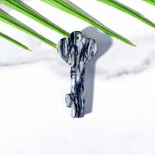 1PC  Random Key Natural Crystal Carving,Gemstone Jewelry,Glitter, Healing crystal, Birthday gift,Tiger Eye,Women gift, Girlfriend gift,Kid gift, Halloween Gift, Christmas Gift,Home Decoration,Party decoration,Scene decoration,Desktop decoration,Crystal Ornaments,Table Decoration. - Multicolor - View 12