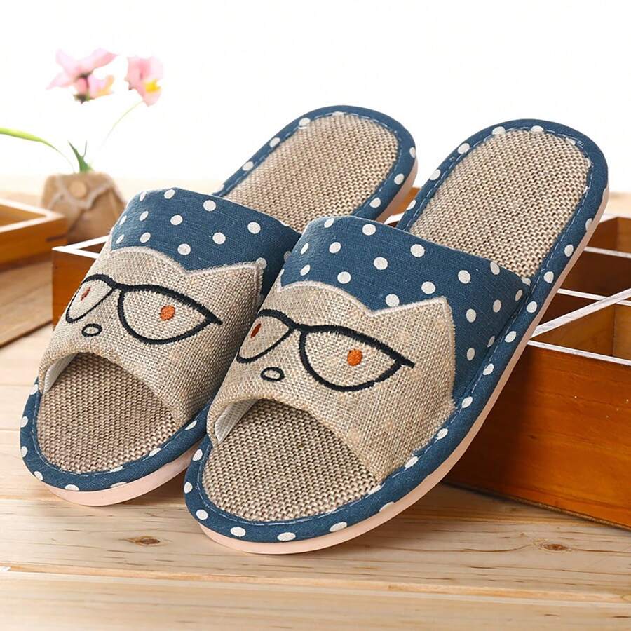 Zapatillas de estar por casa - Azul - Ver 1