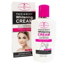 Crema Aclaradora Blanqueadora Aclarante Corporal 120 Ml - Blanco - Ver 3