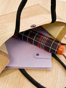 1入麻質腊肠犬托特包,腊肠犬裝飾的肩袋,休閒肩袋復古風格手提包,雙手柄學校書包,托特包,書本托特袋,非常適合畢業生,青少女,新生,初中和高中學生,非常適合戶外,旅遊和返校,個性化禮品袋,可容納書籍,非常適合婚禮,生日,沙灘,假期,非常適合女性,母親,老師,朋友,伴娘,學生和返校美麗的禮物,禮品 - 卡其色 - 查看 2