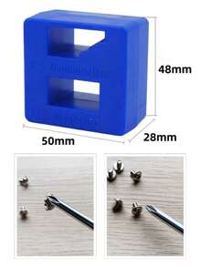 1 件螺丝刀磁化器磁性消磁器工具螺丝刀磁性螺丝刀工具螺丝刀 - 彩色 - 查看 3