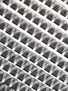 240簇假睫毛,diy自植睫毛,c,d捲曲睫毛捲翹器,可在家自行diy - 黑色 - 查看 3