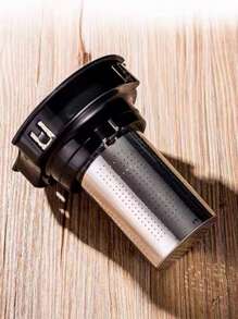 1set Heat Resistant Glass Tea Pot With Filter And 4 Cups, Chinese Kungfu Tea Set - Black - View 8