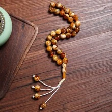 1 件复古中国风串珠手链，寓意吉祥 - 佛珠 - 查看 9