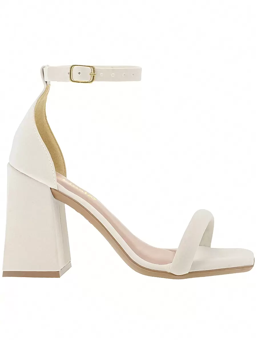 Shekinah Women Heeled Sandals - Beige - View 1