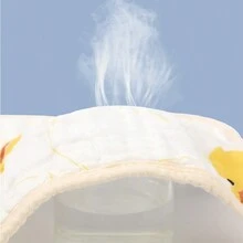 5入組可水洗紗布毛巾附掛鉤,適用於兒童沐浴和洗臉,尺寸為30*50公分 - 彩色 - 查看 9