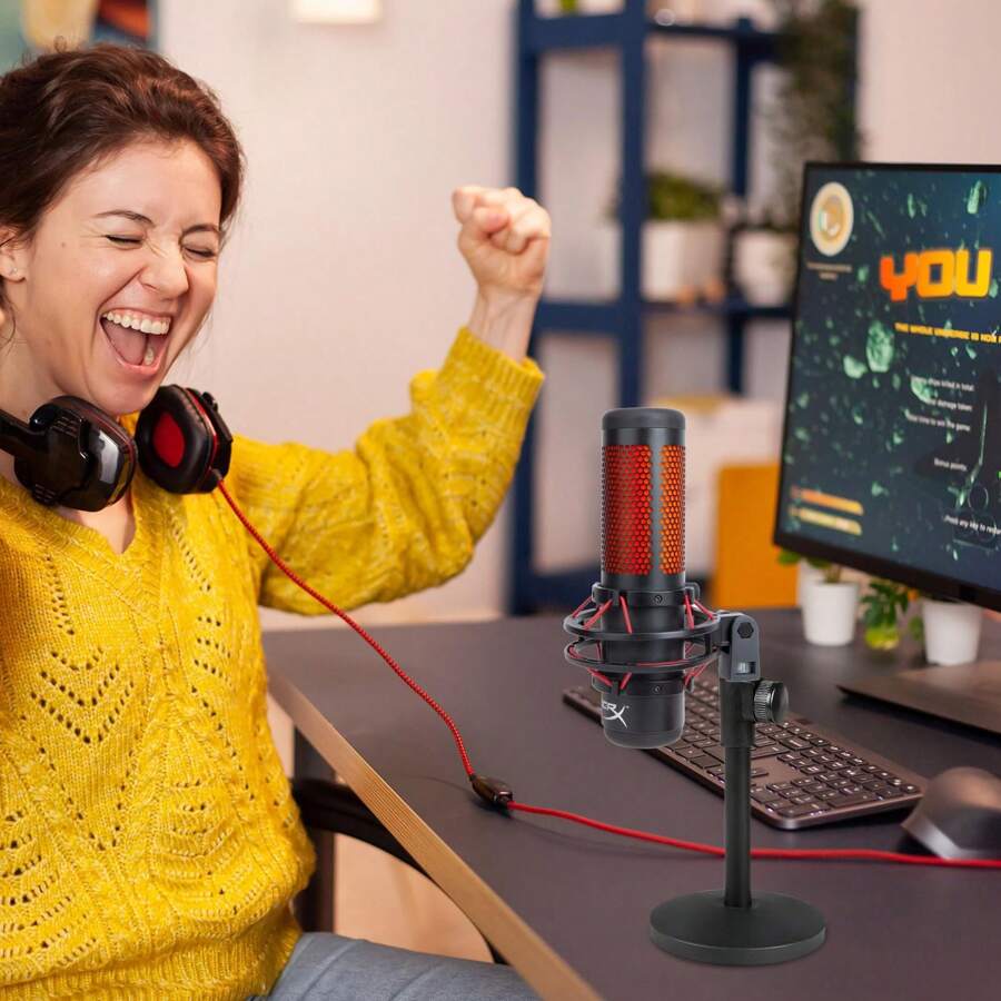 Microphone Mount Adapter for HyperX QuadCast Replacement Kit for HyperX QuadCast Mount Adapter