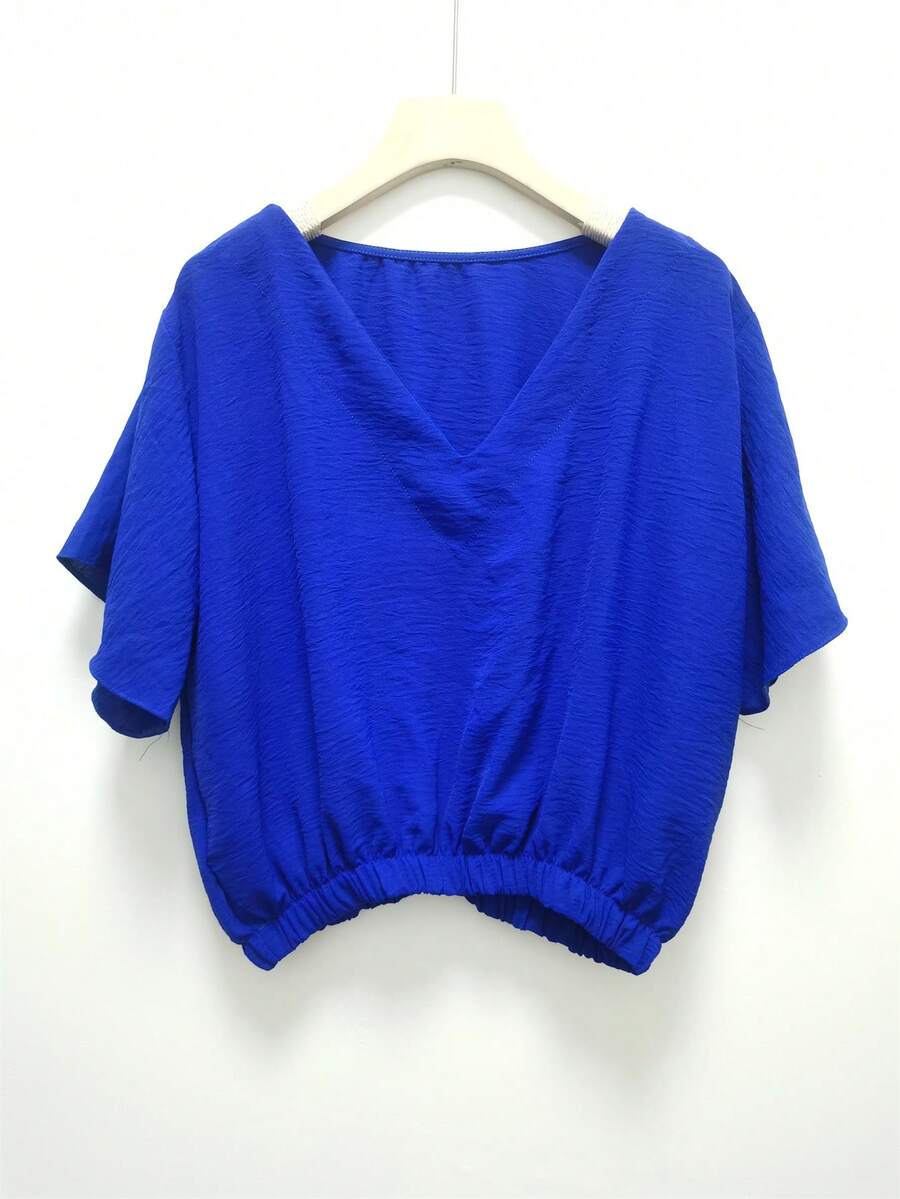 Women Tops - Màu xanh lam - Xem 1