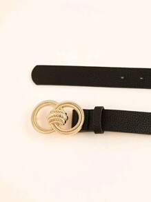 Women Belts - Black - View 3
