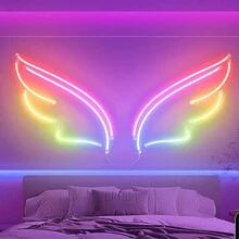 Rgb-ic 霓虹燈diy 彩色追逐燈usb 智慧led 燈由智慧型手機應用程式控制,適用於電視、電腦、臥室、遊戲顯示器、家居裝飾、萬聖節、聖誕節、婚禮、牆壁裝飾,也非常適合旅行、露營、派對、生日、聖誕禮物 - 彩色 - 查看 9