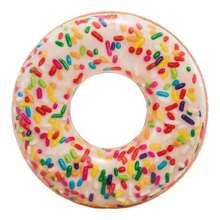 Schwimmring Donut weiß mit Streuseln 99x25 cm (+ 9 Jahre) - Motive sortiert random shipping (Intex 56263) - Verschiedenfarbig - Übersicht 1