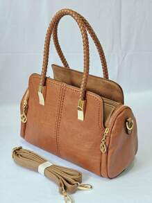 Women Tote Bags - Brown - View 2