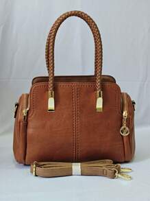 Women Tote Bags - Brown - View 1