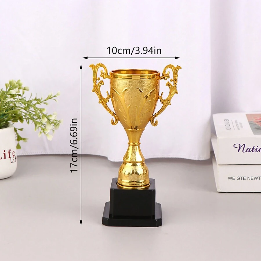 1 Trofeo De Plástico Para Competición Deportiva, Premio De Juguete - A1 - Ver 1