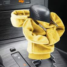 1 件黃色換檔旋鈕蓋,汽車內裝配件,時尚連帽運動衫風格換檔旋鈕蓋,通用汽車換檔旋鈕裝飾 - 黃色 - 查看 8