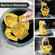 1 件黃色換檔旋鈕蓋,汽車內裝配件,時尚連帽運動衫風格換檔旋鈕蓋,通用汽車換檔旋鈕裝飾 - 黃色 - 查看 10