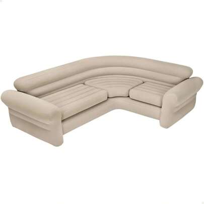  SOFA HINCHABLE RINCONERA 257X203X76 CM ✅ Entrega 24/48h a España (península) - Muebles Para El Aire Libre - Intex - Ref. 68575