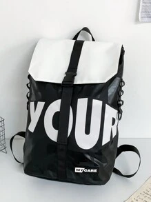 Backpack School Bag School Bags Travel Backpack  Valentines Gift Men Gifts Men Accessories Dad Gift Gift For Husband Gift For Boyfriend Gifts For Teachers - Black - View 4