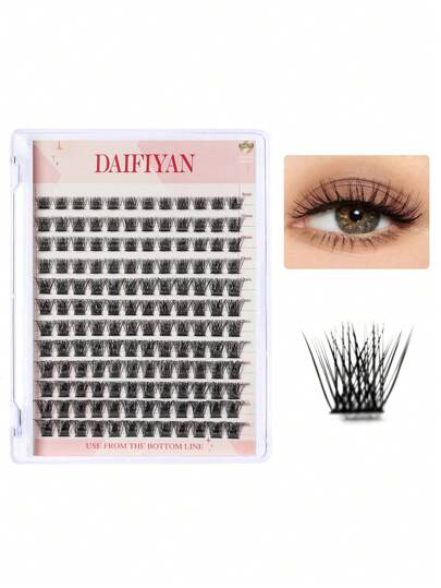 Manga Lashes, 1box 12 Rows C D Curl 8-16 Mix Planting Self-Grafting Eyelashes