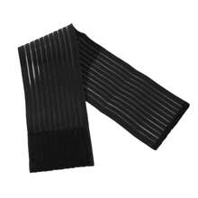 1入黑色舒適壓縮性自粘紮帶,運動護具可調節彈性膝蓋護套 - 黑色 - 查看 6