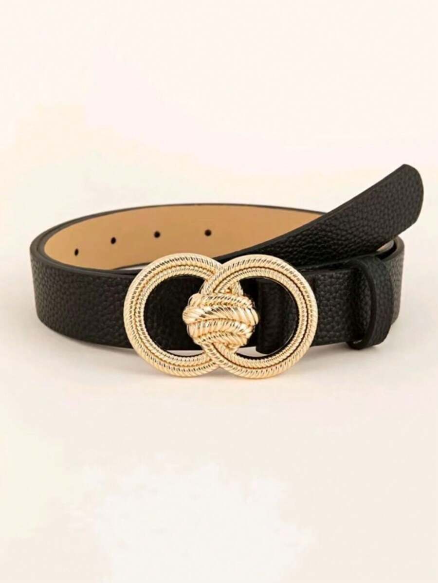 Women Belts - Black - View 1