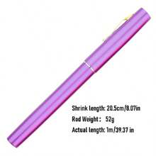 Mini Caña De Pescar Portátil En Forma De Bolígrafo, Perfecta Para Pesca En Hielo - Dorado - Ver 4