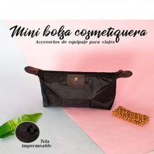 Cosmetiquera Mini bolsa Organizador de Maquillaje - Negro - Ver 1