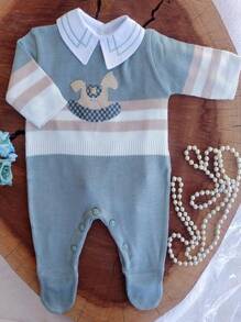 Baby Boys Jumpsuits - 綠色 - 查看 2