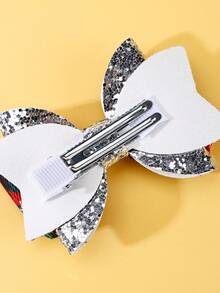 2 cái/gói Nhuộm buộc Màu sắc thay đổi dần Bowknot Kẹp tóc Dành cho Cô gái , Trẻ em Phụ kiện tóc - Nhiều màu - Xem 4