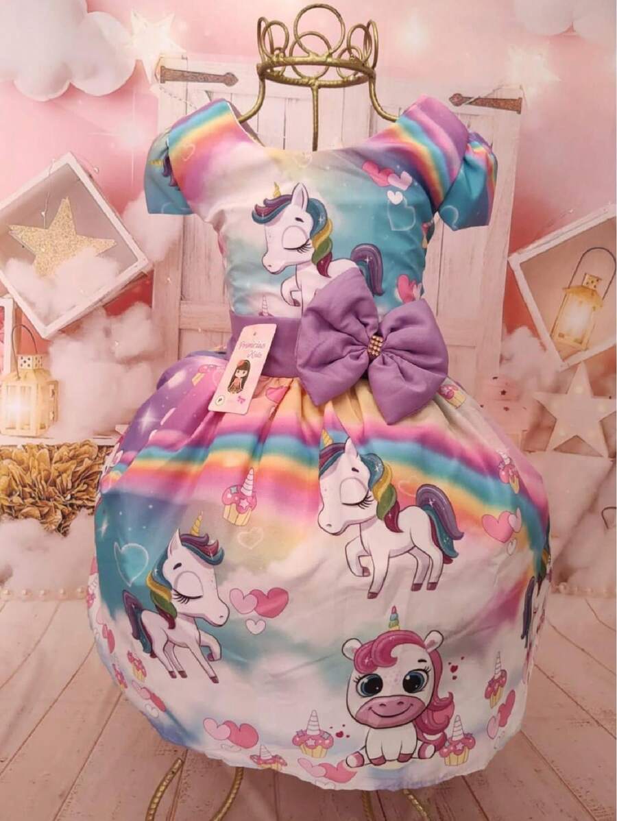 Young Girls Dresses - 彩色 - 查看 1