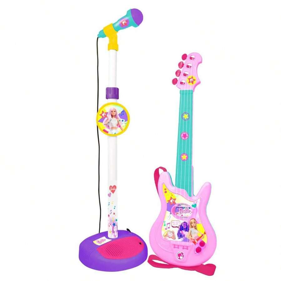 Micrófono Y Guitarra Barbie Dreamtopia ✅ Entrega 24/48h a España (península) - Juguetes Musicales - Reig - Ref. 4400 - Multicolor - Ver 1