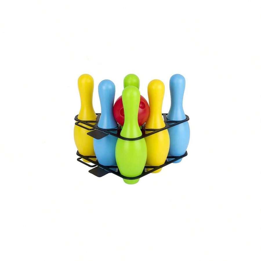 Vicam Toys Bowling Set. Includes 6 Pins And 1 Ball. Pin Height 28 Cm. ✅ 24/48h Delivery To Mainland Spain - Children's Bowling - Vicam - Ref. 82 - Multicolor - View 1
