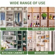 6 張 840 件白色自黏螺絲孔貼紙,塑膠螺絲孔蓋貼紙防塵螺絲帽蓋適用於木質家具櫥櫃螺絲 12 毫米 - 白色 - 查看 6