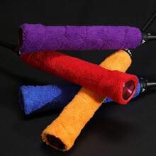 1 Miếng Vợt cầu lông Tay Gel , Sợi siêu mịn Khăn tắm Tay Gel , Cầu lông Thấm hút mồ hôi Ban nhạc Chống trượt Dày lên Khăn tắm Tay Gel - Màu xanh lam - Xem 4