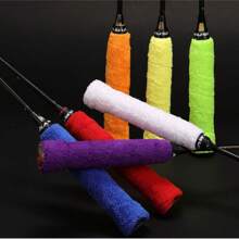 1 Miếng Vợt cầu lông Tay Gel , Sợi siêu mịn Khăn tắm Tay Gel , Cầu lông Thấm hút mồ hôi Ban nhạc Chống trượt Dày lên Khăn tắm Tay Gel - Màu xanh lam - Xem 3