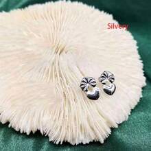 10pcs Exquisite Earring Back Creative Clip On Earring Post Plug Settings Base Ear Studs Back Earrings Stopper For DIY Jewelry Making - 10*14mm - View 7