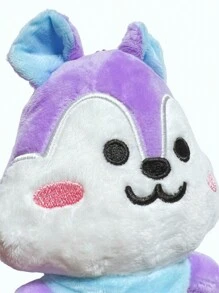 Llavero de peluche Bangtan Mang JHope ardilla morada 17 cm x 11 cm - Morado Violeta - Ver 3