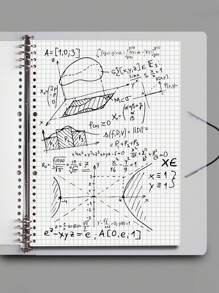 1pc A5/b5 Frosted Shell With Large Capacity, Waterproof, Detachable & Simple Loose-leaf Binder Soft Cover Notebook With Replacement Refills And Non-hand-stuck Loose-leaf Shell - White - View 4