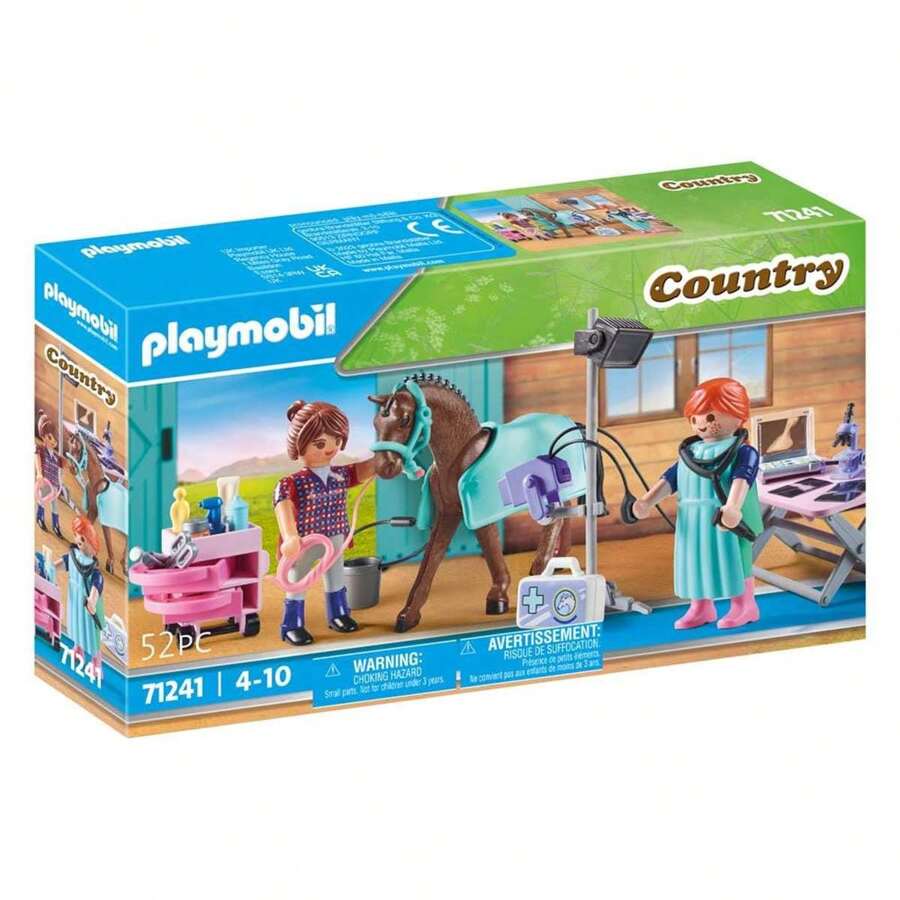 Veterinaria de Caballos con maquina de rayos X Playmobil Country (71241) ✅ Entrega 24/48h a España (península) - Multicolor - Ver 1