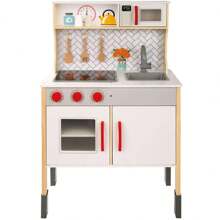 Cucina di legno elettrica Woomax 59,5 x 30 x 94,5 cm (Color Baby 49549) - Multicolore - Visualizzare 1