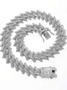 Men's Pendant Necklaces - 銀色 - 查看 5