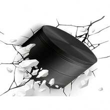 1pc 4-Layer 4cm Mini Colorful Ombre Style White & Black Grinder Made Of Metal For Crushing Or Smoking Herbs - Black - View 3