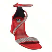 Dress And Party Sandals Leon Woman 50134 - Red - View 1