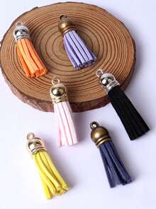 100入組隨機混色3.8cm長流蘇吊墜,適用於diy珠寶製作 - A5368 - 查看 9