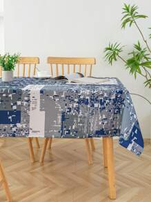 1 件防水桌布,奢華高端風格,咖啡、餐桌桌布 - 彩色 - 查看 7