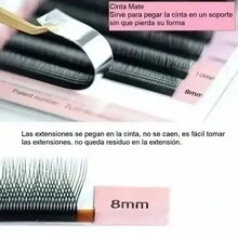 Paquete De Extensiones De Pestañas Con Diseño En Y. - Negro - Ver 5