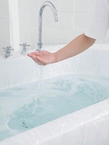一次性浴缸膜、浴缸保護罩、衣物收納防潮膜 - 白色 - 查看 3