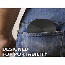 1pc 4-Layer 4cm Mini Colorful Ombre Style White & Black Grinder Made Of Metal For Crushing Or Smoking Herbs - Black - View 9