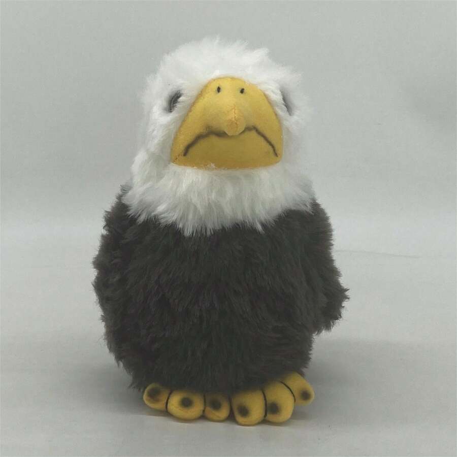 國家地理毛絨玩具模擬野生動物娃娃 - 灰色 - 查看 1